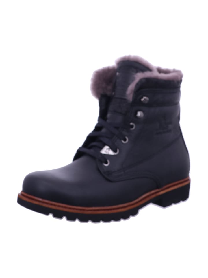 Herren- Winterschuhe warm in Schwarz