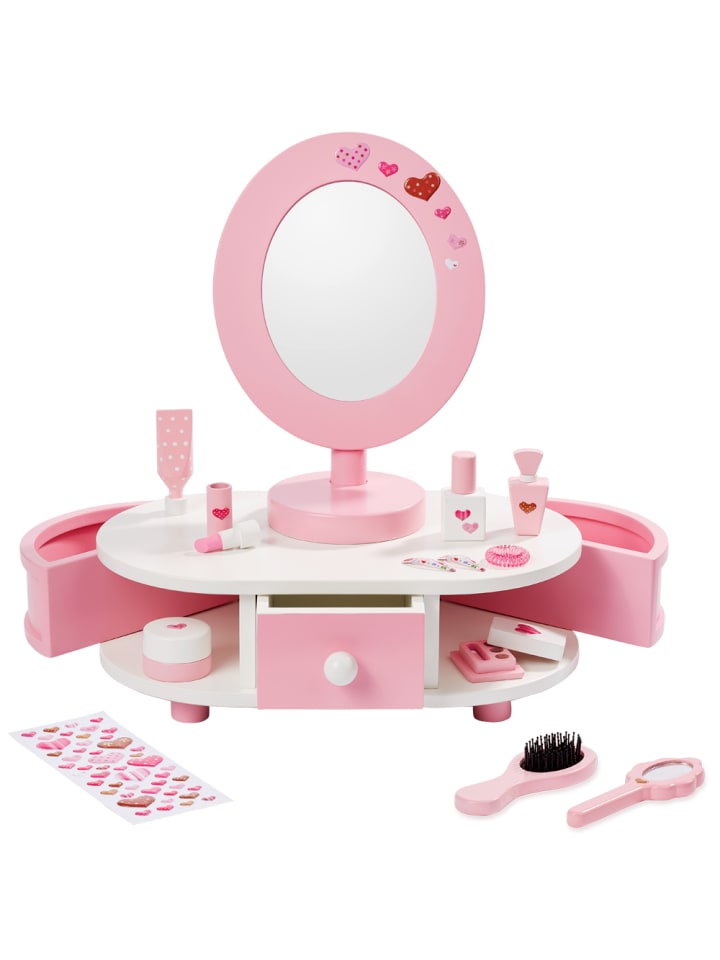 Schminktisch "Little Lady" incl. 12 tlg. Zubehör für Kinder ab 3 Jahren
