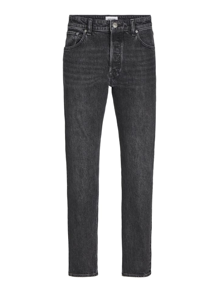 Relaxed Fit Jeans in Black Denim