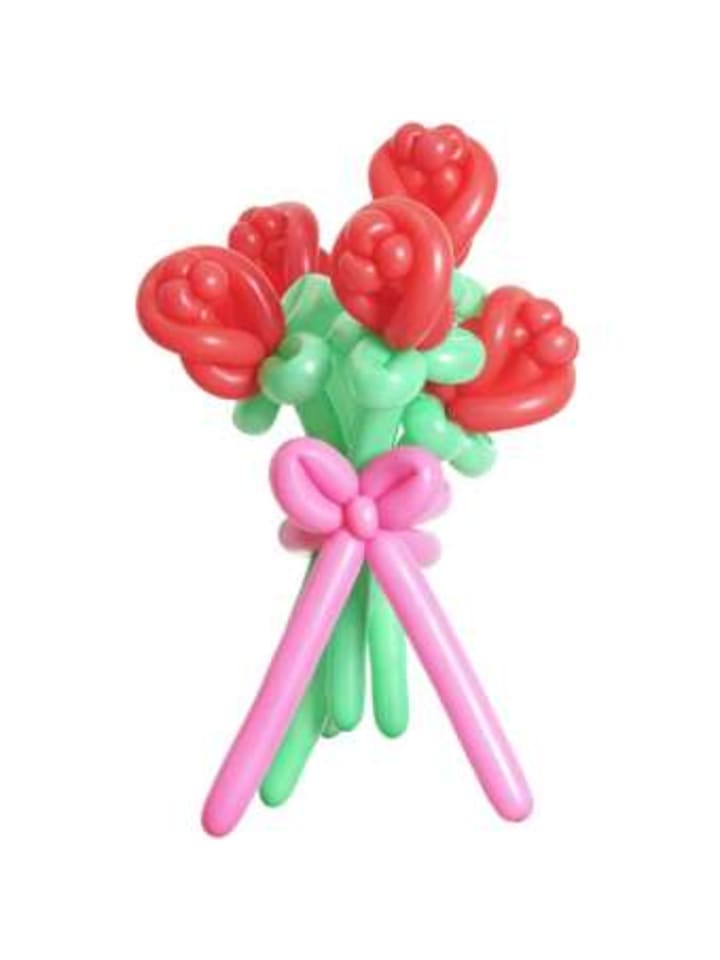 Nonbook - Ballonstrauß Rosen, Rot