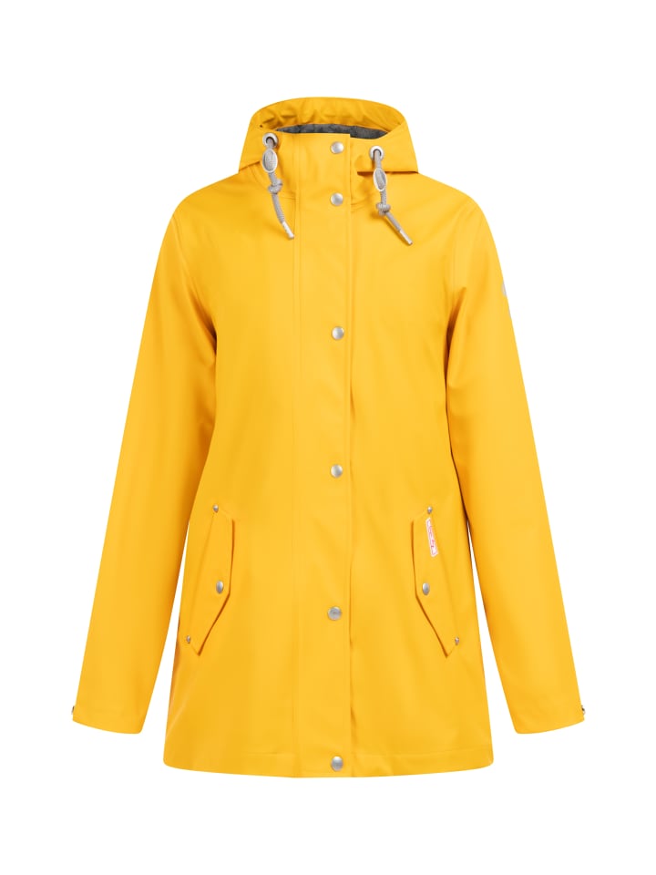 Damen Regenjacke in Sonnengelb