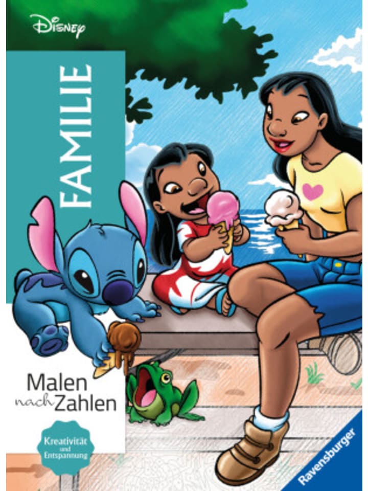 Buch - Disney Malen nach Zahlen - Familie