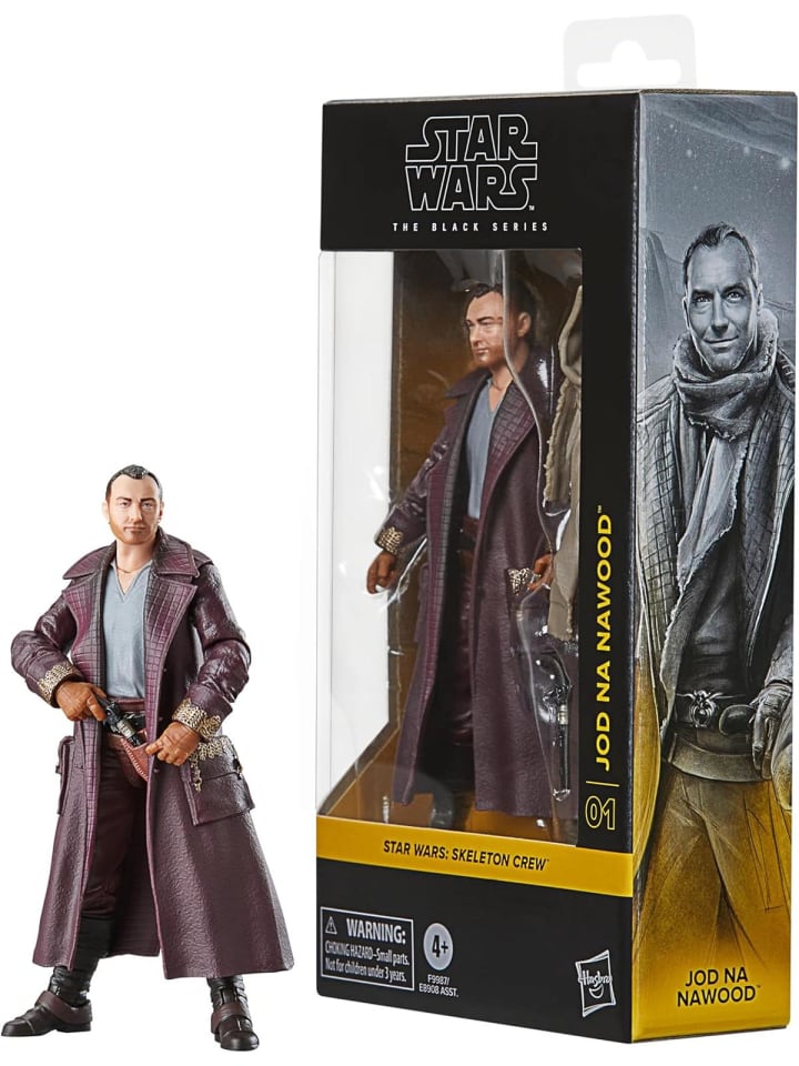 Star Wars The Black Series Jod NA Nawood Skeleton Crew Action-Figur 15 cm 4+