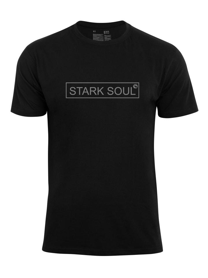 Logo Shirt STARK SOUL in Schwarz