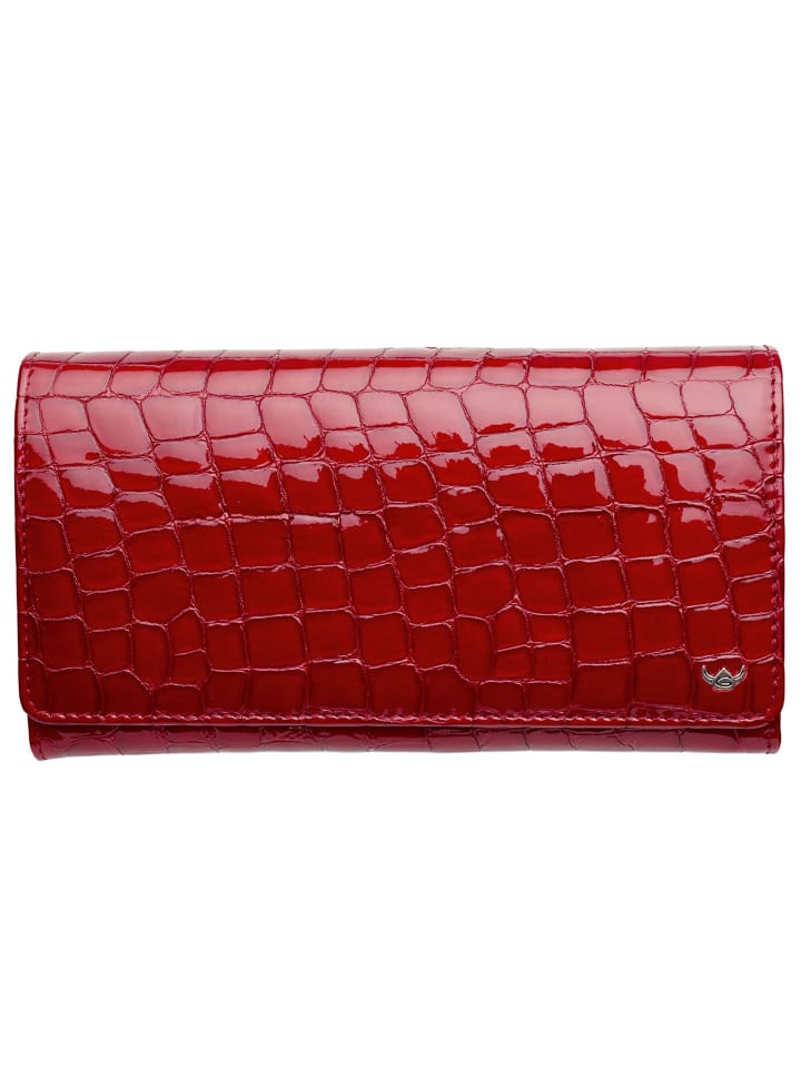 Cayenne Geldbörse RFID Leder 19 cm kirsche