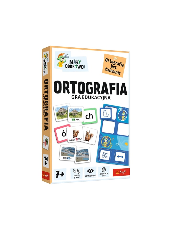 Spiel - Rechtschreibung Little Explorer Trefl 02803