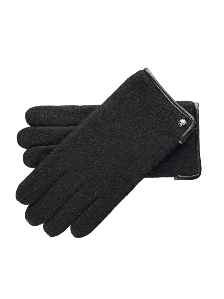Walkhandschuhe in Schwarz