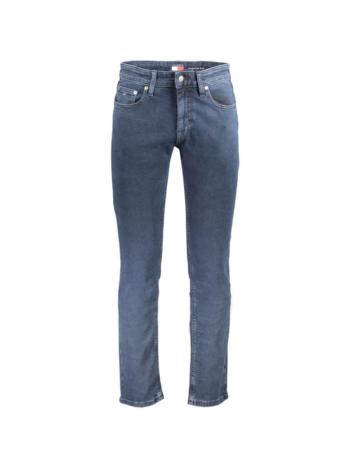 Blau Baumwolle Herren Jeans