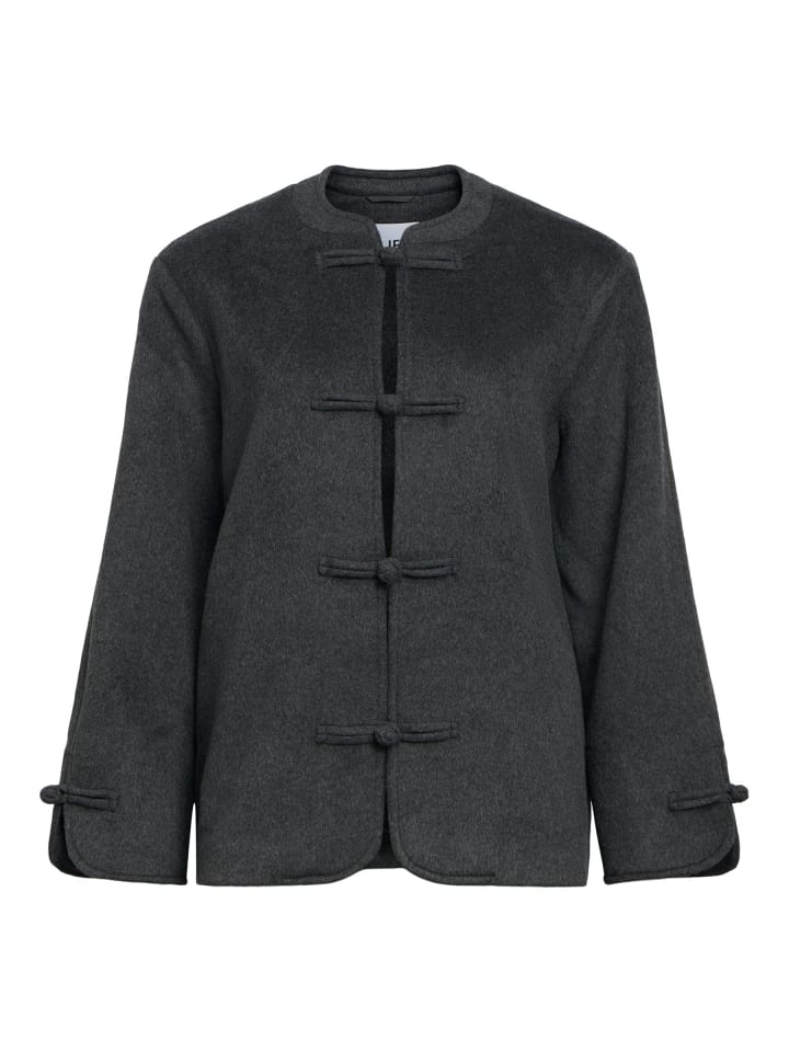 Jacke in Dark Grey Melange1
