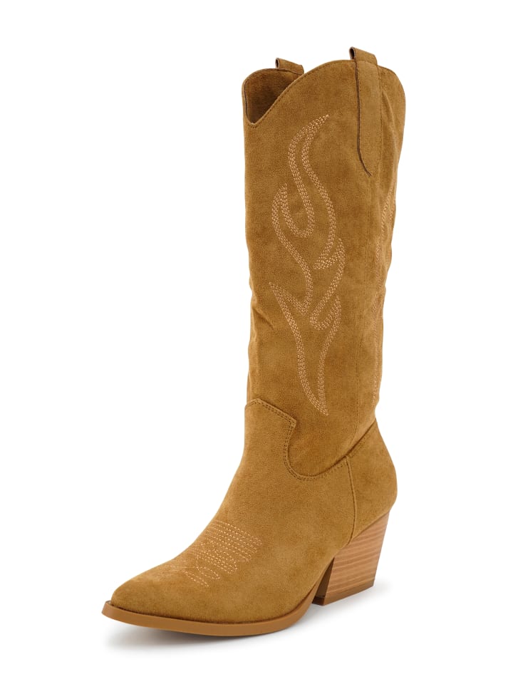 Cowboyboots DAKOTA in rodeo brown
