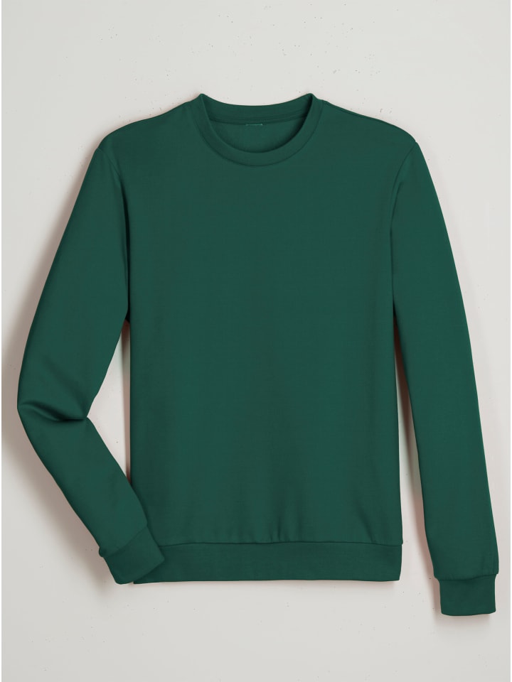 Sweatshirt in moos