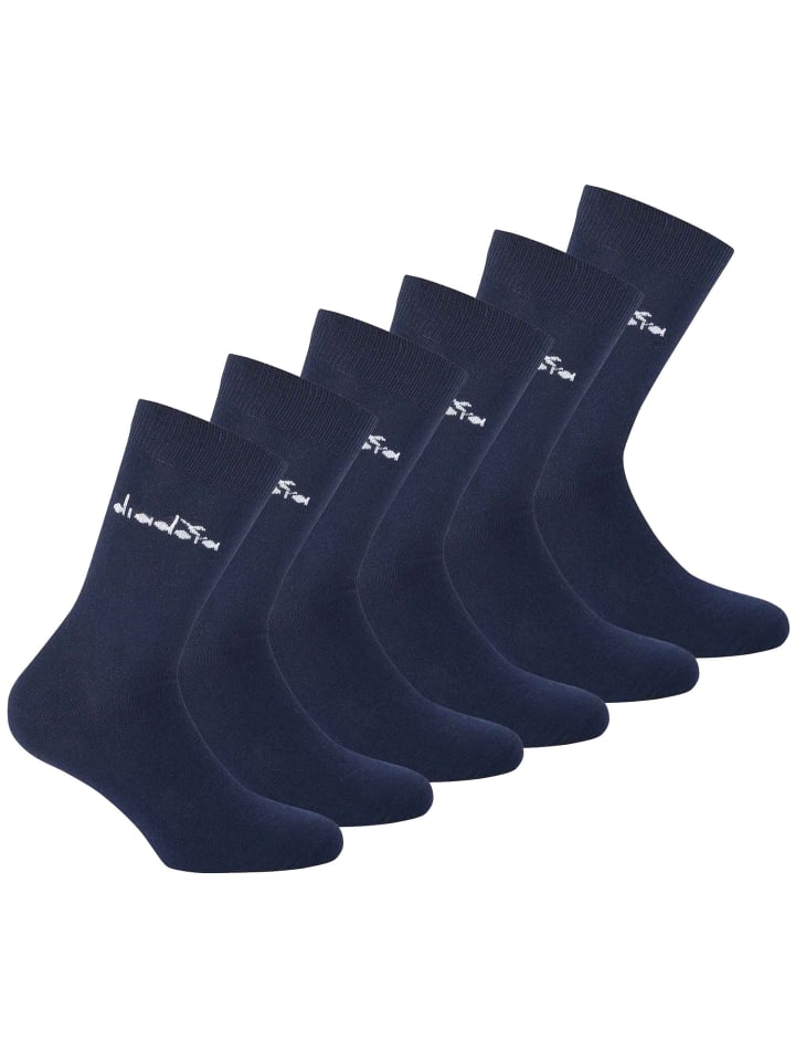 Socken 6er Pack in Dunkelblau