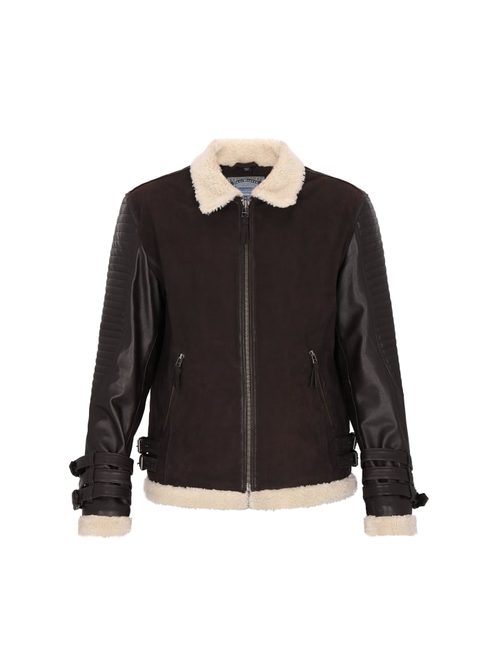 Men Jacket in brown
