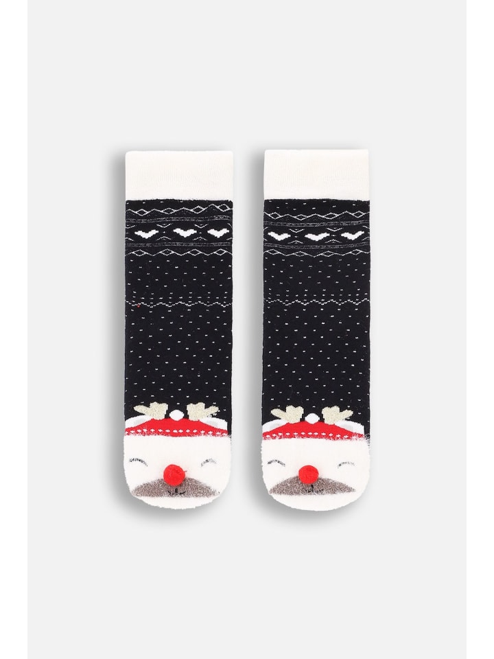 Socken Xmas in dunkelblau