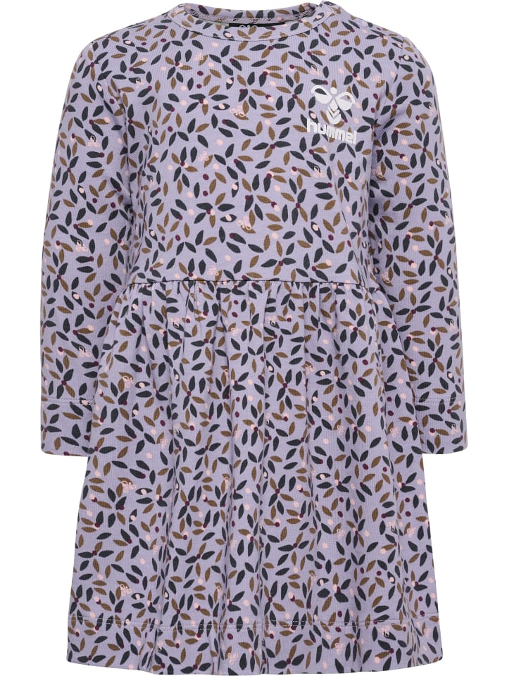 Druckknopf Kleid Hmlelvina Mädchen in WISTERIA