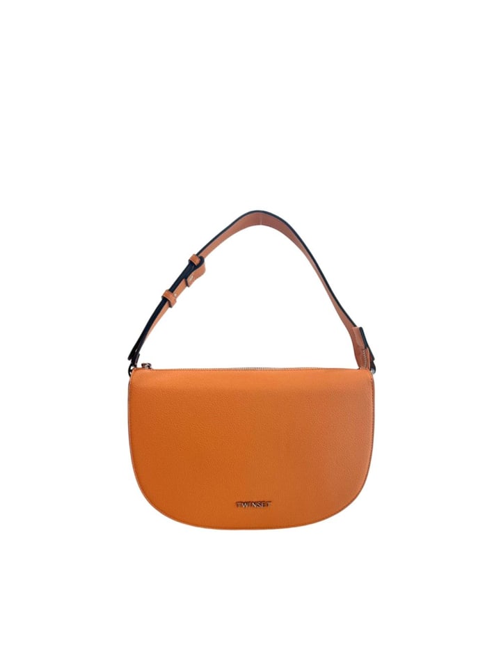 Orange Polyurethan Damen Schulter Tasche