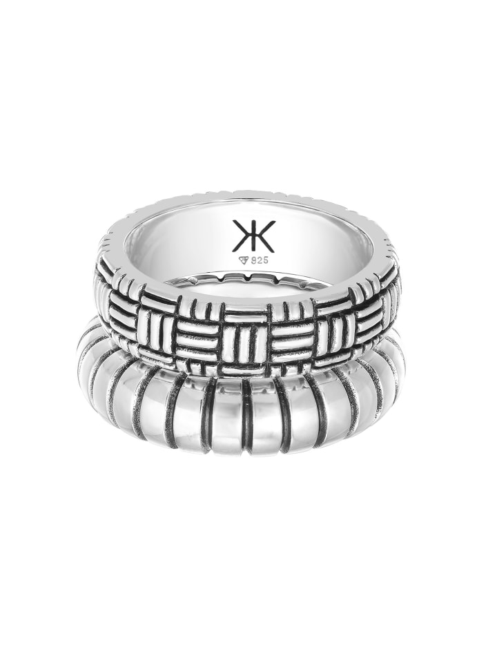 Set kaufen Ring Ring | Silber Silber in günstig Sterling 925 limango KUZZOI
