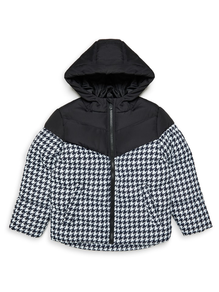 Steppjacke THB Rummy in Black-White