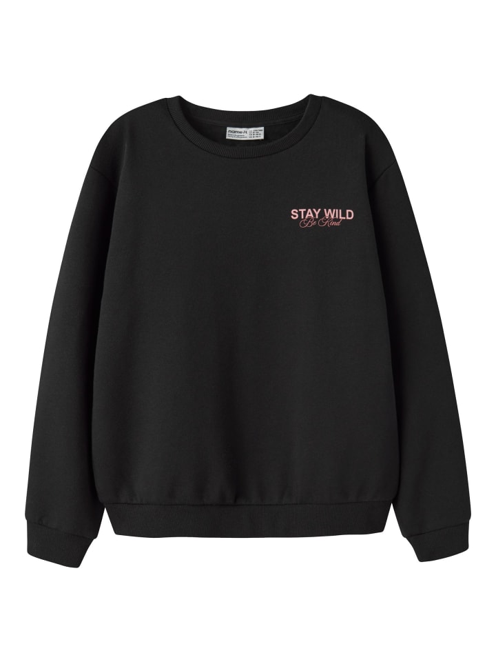 Sweatshirt in Black1