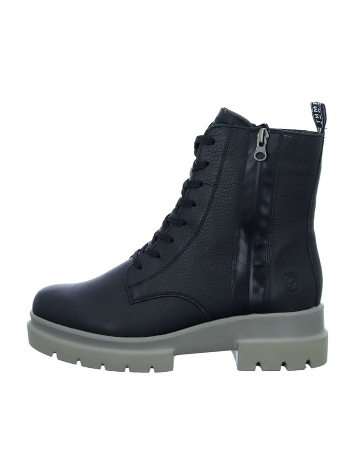 Komfort Stiefeletten in Schwarz