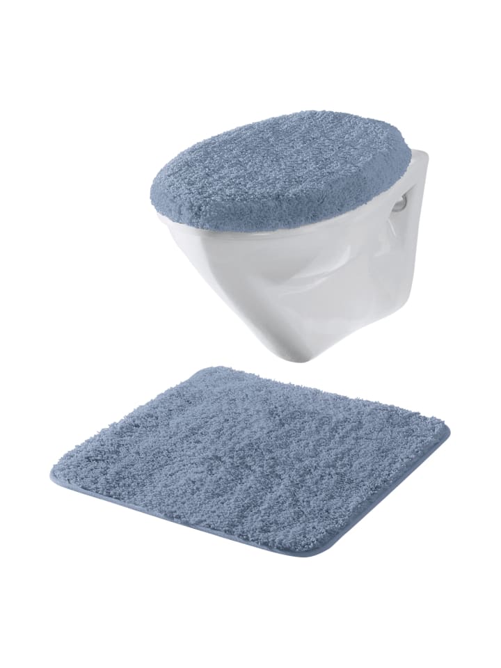 Hänge-WC-Set 2-teilig Rhodos in blau