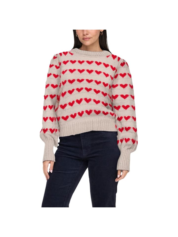 Beige Polyester Sweatshirt