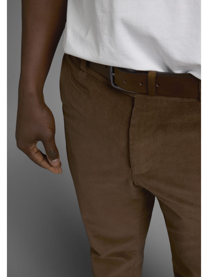 Dehnbund-Hose in beige