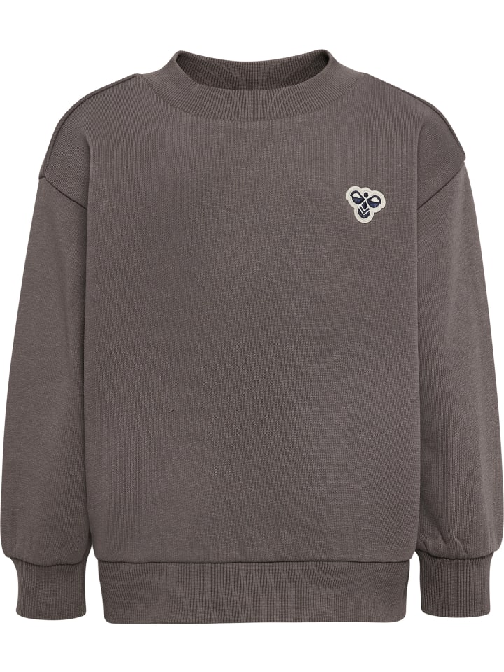 Sweatshirt Hmlmini Kinder in DARK GULL GRAY