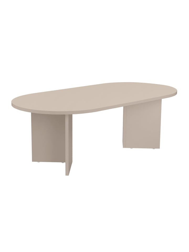 Tisch IRIS in Kaschmir - (W)119  x (H)39,8  x (L)60 cm