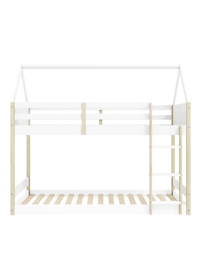 Montessori OSCAR in Weiß - (W)200 x (H)174,9 x (L)104,7 cm