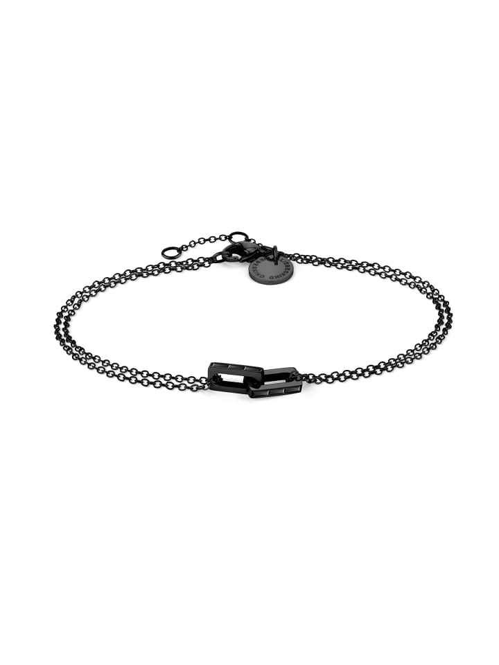 Armband The Festive Mini Link Sparkle in schwarz