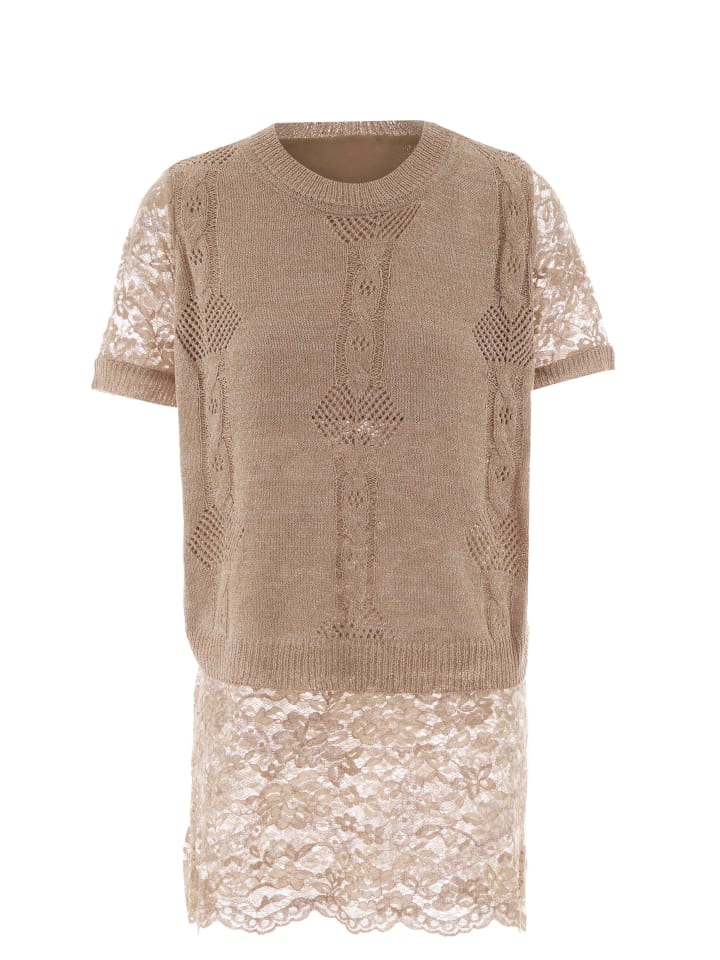 Women Sweater in Taupe