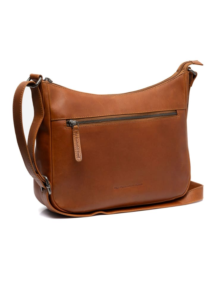 Loraine Schultertasche Leder 30 cm cognac