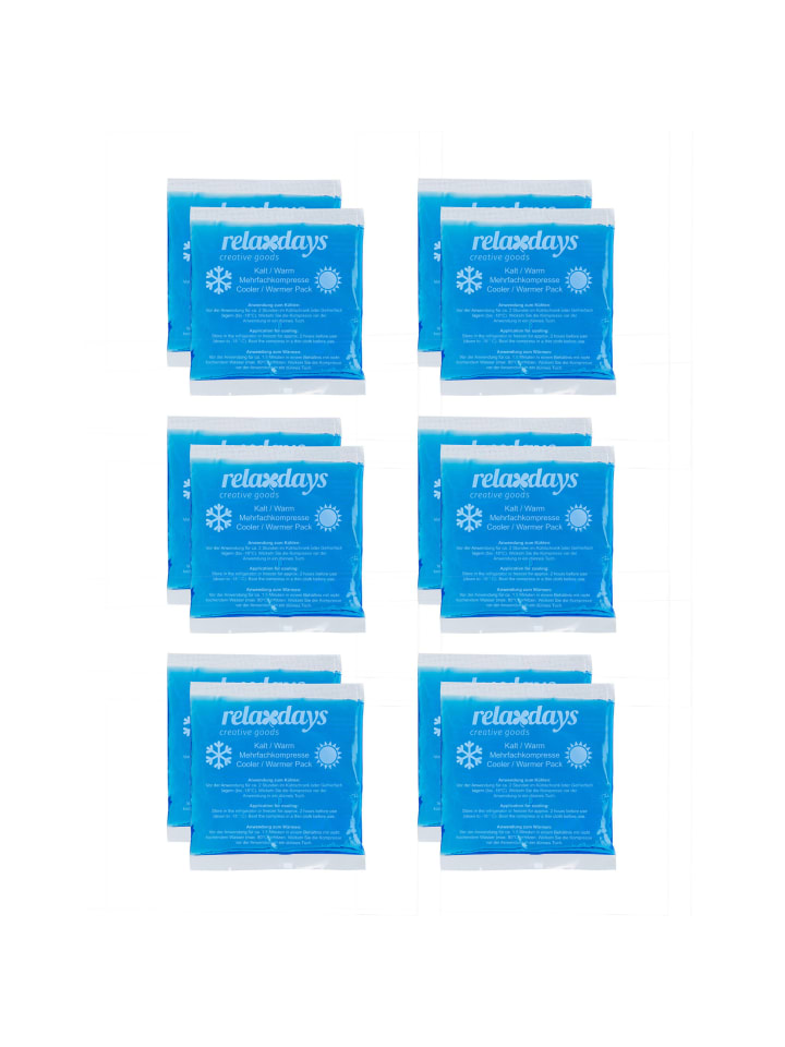 12 x Kühlpad in Blau