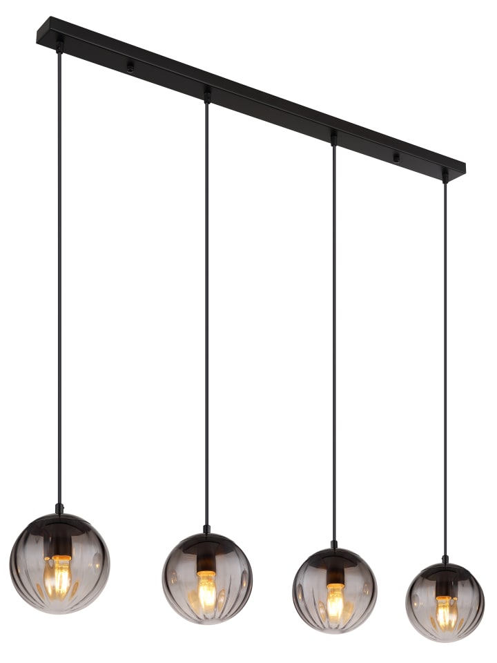Hängeleuchte "DALLERTA" in black