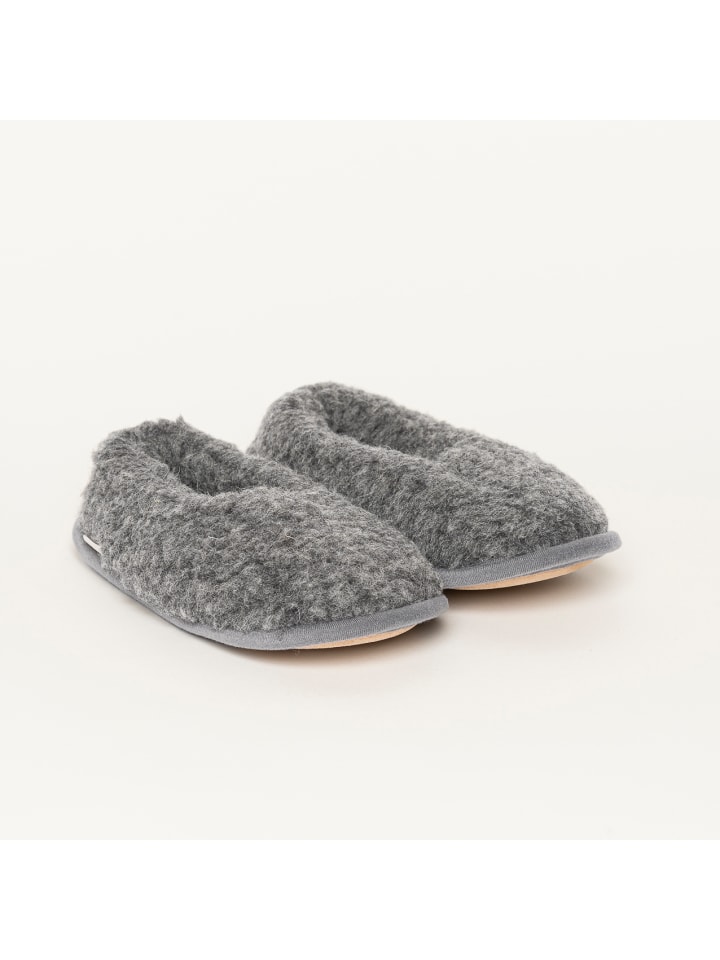 Curly Ma Slipper in anthrazit