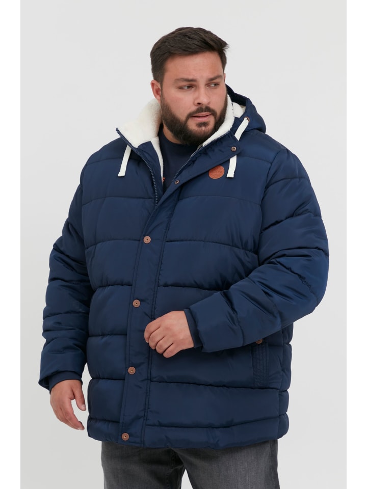 Winterjacke BHFrederic Big & Tall in Mittelblau