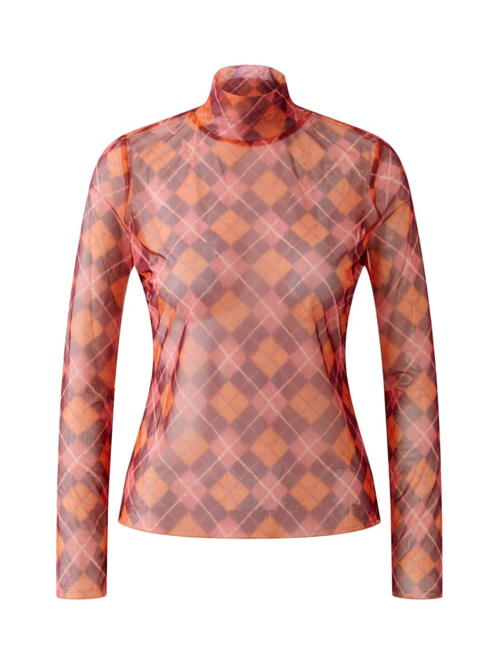 Langarmshirt in dk red red