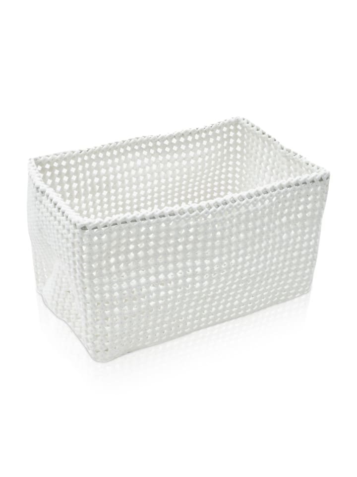 Korb TUBE in white/deluxe