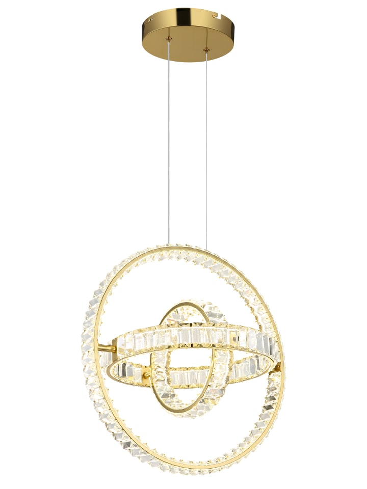 Hängeleuchte "NEIL" in gold