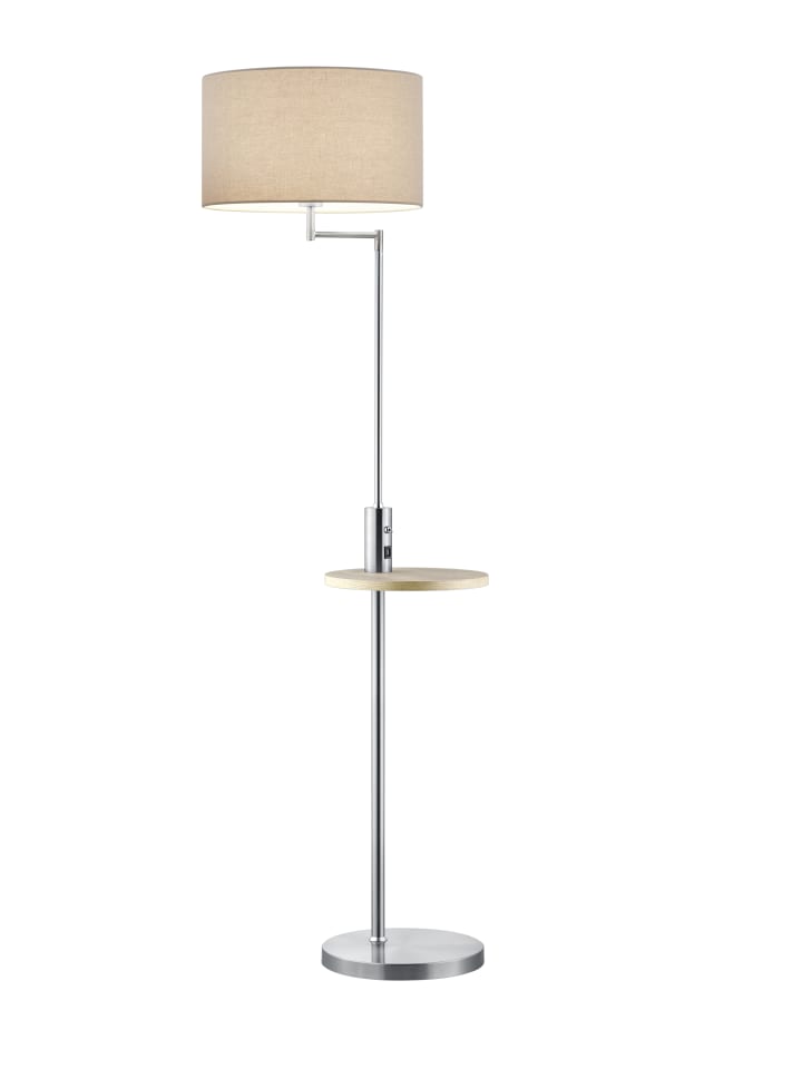 Stehleuchte CLAAS in Nickel matt