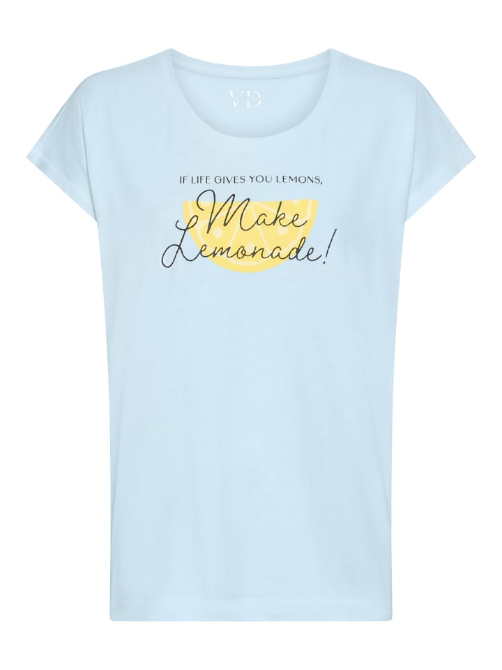 Pyjamaoberteil in blau