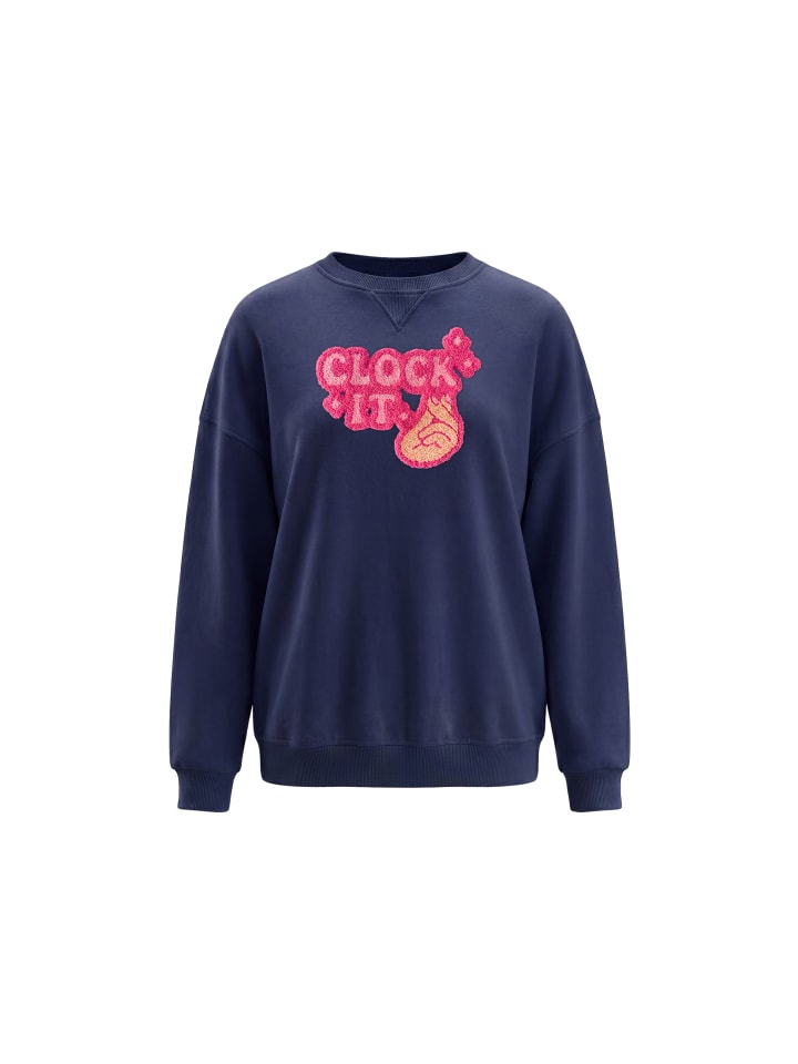 Women Sweatshirt in Navy