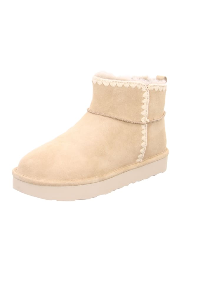 Stiefeletten in Beige