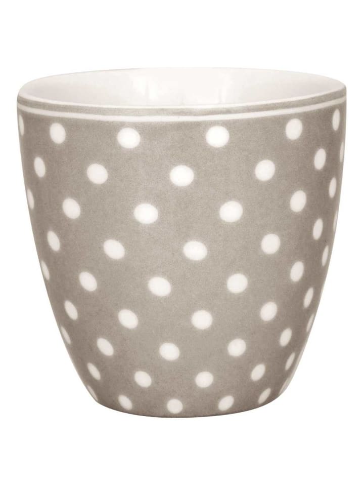 MINI Latte Cup DOTTY Beige mit weißen Punkten