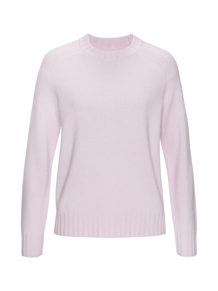 Kaschmirpullover in rosé