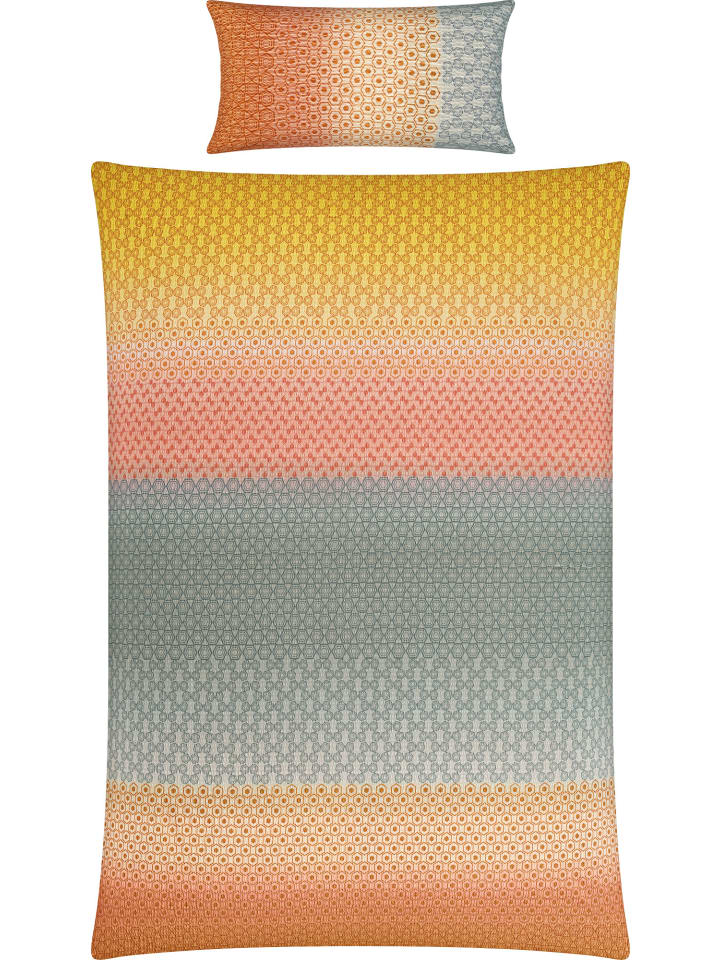 Seersucker Bettwäsche in bunt
