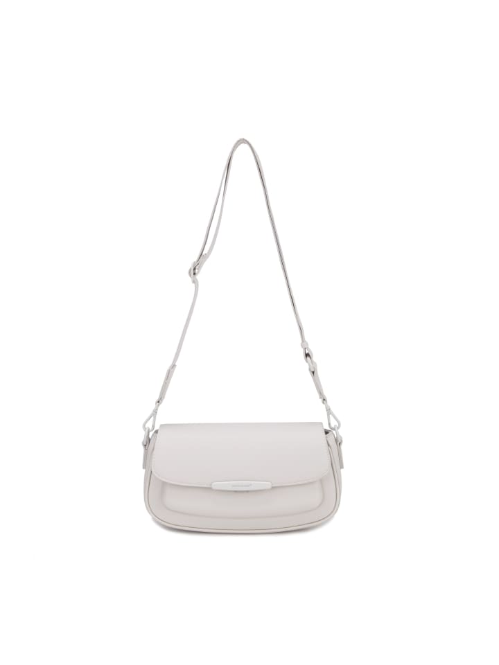 Schultertasche in CREMA