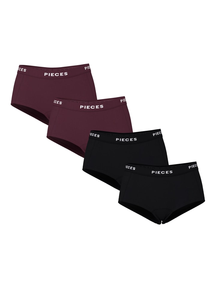 4er-Pack Boxershorts in Winetasting 1