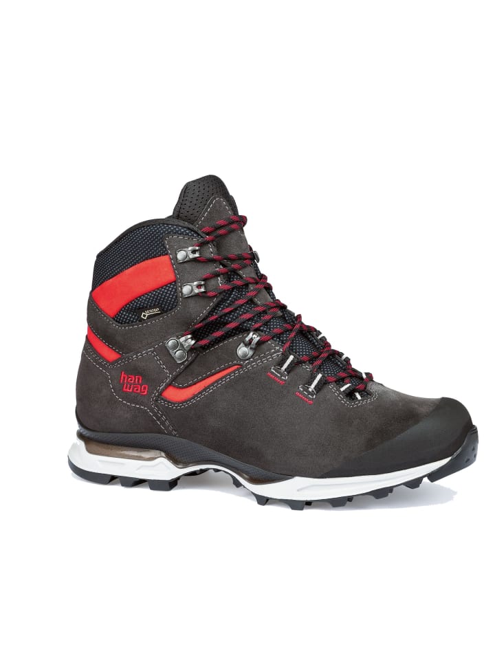 Trekkingstiefel Tatra Light GTX in Asphalt/Red